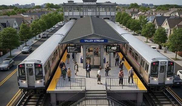 LIRR Valley Stream NY