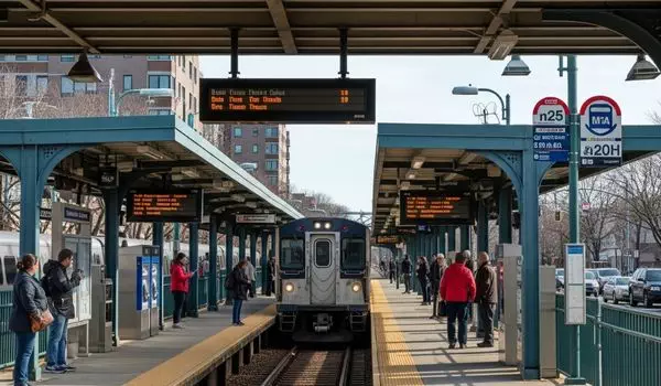 Great Neck NY LIRR Train Station