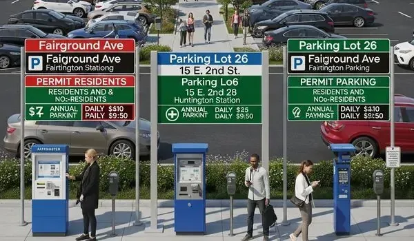 Huntington LIRR Parking